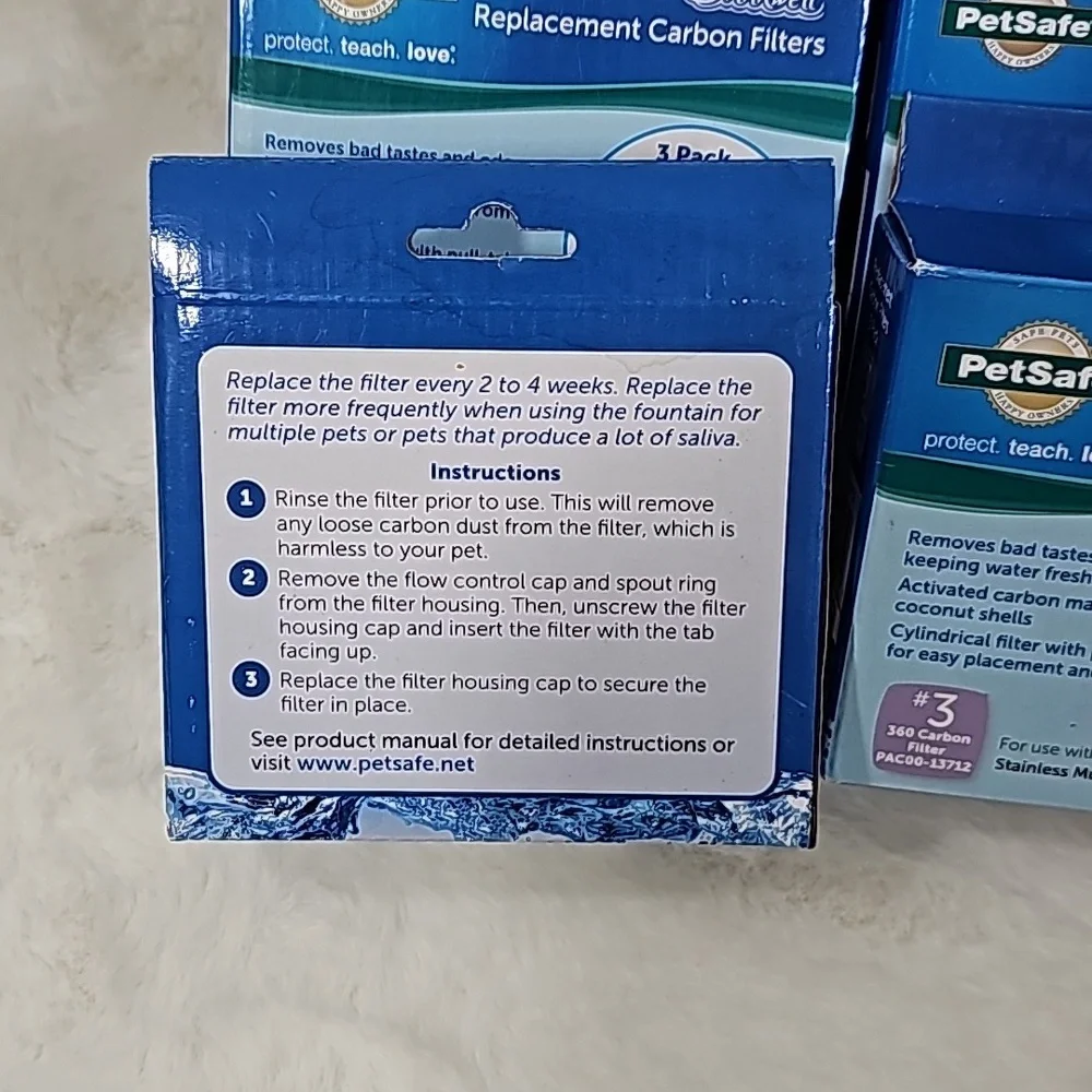Petsafe Drinkwell Replacement Carbon Filters & Replacement Foam filters